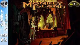 Let's Play The Curse of Monkey Island Part 3 [PC] Magic Act (Blind)
