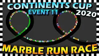Marble Run Race - Continents Cup - Event 11