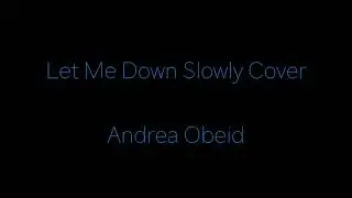 Let Me Down Slowly Cover - UNDY