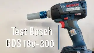 Test Bosch GDS 18V EC 300 ABR