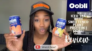 PLANT PROTEIN SWEETENED CRAFT BREWED DRINK | OOBLI REVIEW