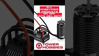 10% off Hobbywing at Tower Hobbies. #towerhobbies #rcparts #rcaccessories #rc4x4 #rccars #hobbywing