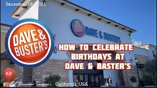 DAVE & BUSTER'S BIRTHDAY CELEBRATION // MATTEO'S FRIEND 6th BIRTHDAY #videogames #fun #2023