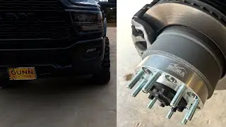 2024 Ram Cummins 3500 1.5&rdquo; Bora Wheel Spacers, 37&rdquo; Mud Grappler, and 3&rdquo; Carli Springs