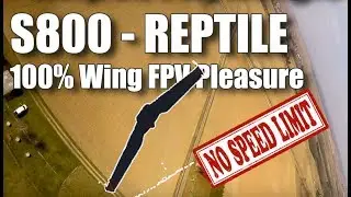 Wing FPV S800 Reptile - Freestyle New Pleasure !