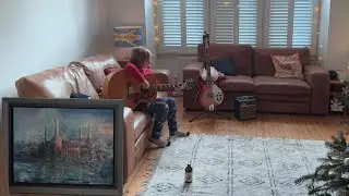 10-Year-Old performs impromptu Bob Dylan & Oasis Set | Live Living Room Session