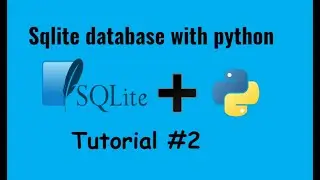 SQLite databases with python | Insert values into a table | Tutorial 2