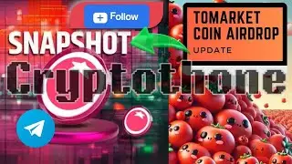 Tomarket Level Update 🤑 | Snapshot & Airdrop Details | App Listing Date | Tomarket News  #cryptonews
