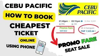 how to find cheapest ticket in Cebu Pacific #philippinesairlines #cebupacific