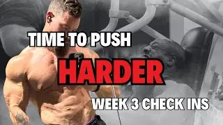 Week 3 Cutting Check-In ⚡ | 3.6lbs Down, Physique Update & First Diet Adjustments