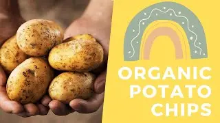 EASY AND SIMPLE 5MINS ORGANIC POTATO CHIPS, HEALTHY AND HOME MADE