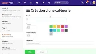 LearnyMail - categories