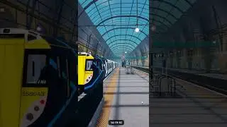 SCR Llyn by the Sea Platform Announcement - train for Leighton City