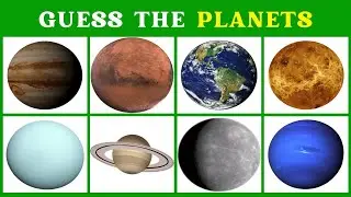 Picture Quiz - Can You Guess the Planets? | Planet Quiz | Learn Entry
