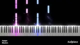aespa(에스파) - Illusion(도깨비불) / Piano Tutorial