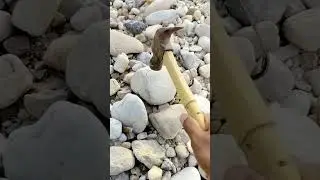 Finding Rare Red Diamond Geode