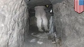 Two drug tunnels with rail systems found at US-Mexico border