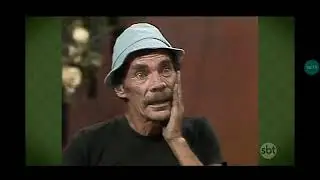 Seu madruga bate no Senhor Barriga com um saco