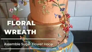How to Make a Sugar Flower Hoop