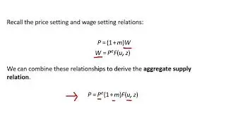Lecture 7: The Phillips Curve - Intermediate Macroeconomics | Macroeconomics, Blanchard & Johnson
