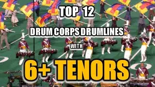 Drum Corps Percussion: 6+ Tenor Lines