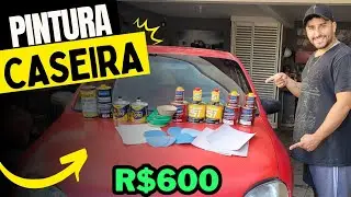 VOU PINTAR O CORSA DO LEILÃO EM CASA!