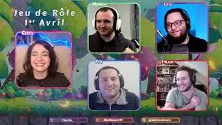 #jdr [FR] [Foundry VTT Dungeondraft] Jeu de R&ocirc;le 1 er Avril on joue des oeufs !