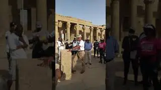 Dr. Kwesi kemet Nu tours explains the Closing of the Temple of Goddess Aset/Isis by the European7/21