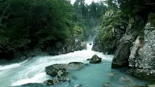 Soothing Waterfall +Zen Background music