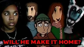 Рождественский маршрут (аналоговый хоррор) [РЕАКЦИЯ]