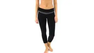 MPG Women's Endorphin 3/4 Length Running Capri Tight | SwimOutlet.com