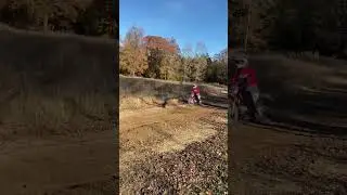Kx250 vs xr100 vs klx140 😆 #shortsclip #gojack