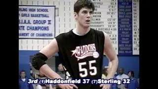 2006 Basketball Sterling vs  Haddonfield with Brian Zoubek,  who would go on to play at Duke