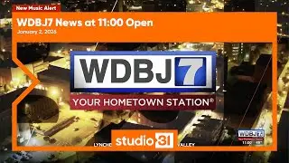 WDBJ7 News at 11:00 Open, 1/2/2026 (New Music)