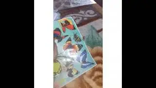 unboxing my new butterfly stickers / stickers #craftycrafts
