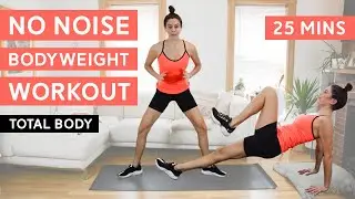 Quiet Home Workout (Bodyweight Only, 25 Mins)