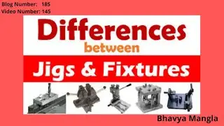 Difference Between Jig and Fixture | IATF 16949 | Bhavya Mangla | English
