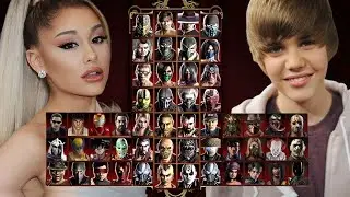 Mortal Kombat 9 - ARIANA GRANDE & JUSTIN BIEBER - Expert Arcade Ladder - Gameplay @ (1080p)60ᶠᵖˢ ✔