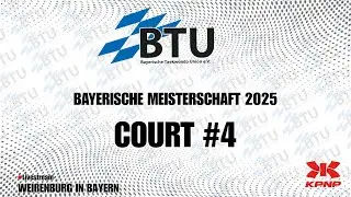 Bayerische Meisterschaft 2025 - Court 4