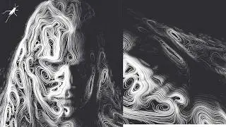 Generating Curl Noise from Images in Grasshopper