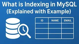 what is indexing in mysql explained with example
