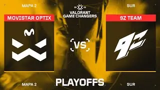 MOX vs 9Z // VCT Game Changers LATAM VISA | Playoffs D&iacute;a 3 - Mapa 2 | VALORANT