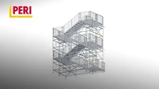 Ger&uuml;st | PERI UP Public Treppe