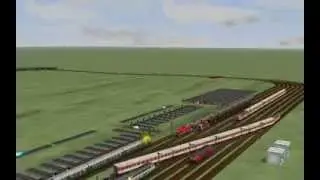 EEP-X Tutorial 54 - A 2x8 Lane Depot With Random Exit Control - Model Train Simulator