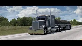 Kenworth W900 With Ruda's Flatbed | American Truck Simulator