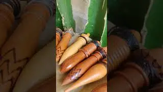 pendulos madeira com chumbo