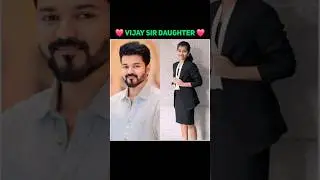 South Indian actor Vijay Thalapathy full Family Members ❣️ #vijaythalapathy #vijay #family #shorts