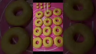 Easy Doughnut Recipe#shortfeed #doughnut #doughnutsrecipe #minivlog #recipe #sweetdish