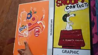 A / A* GRAPHIC COMMUNICATION/ ART SKETCHBOOK FOR GCSE