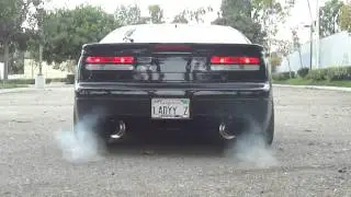 Built 300zx Twin Turbo Hks Exhaust Launch